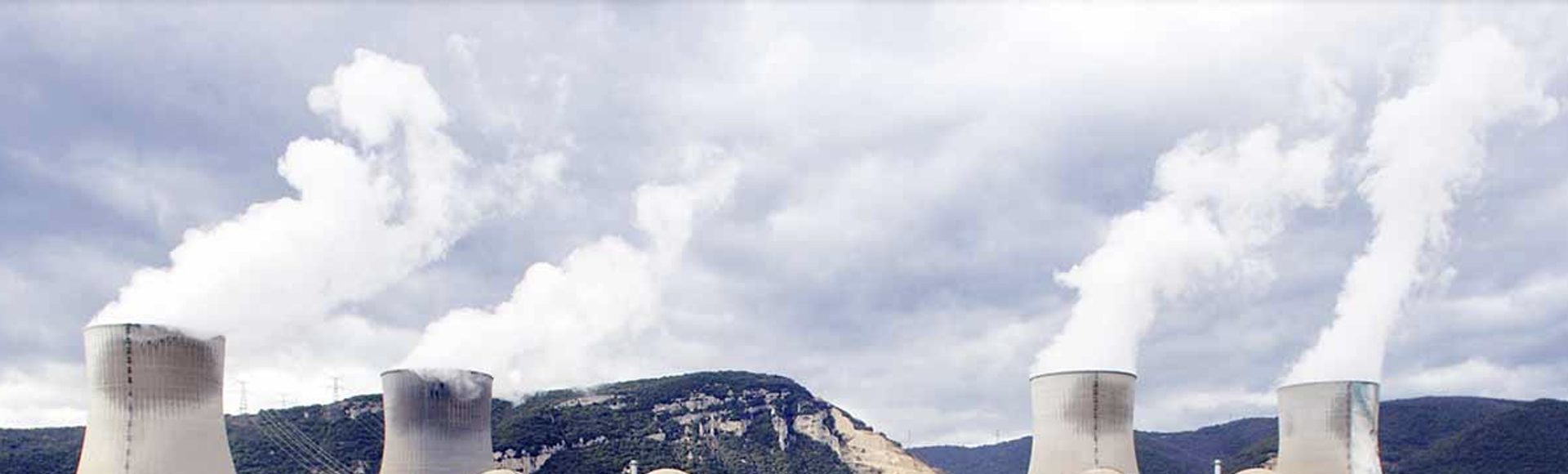 Centrale nucléaire - Tours de refroidissement